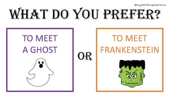 Preview of HALLOWEEN What do you prefer?