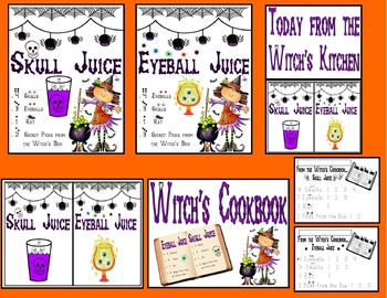 HALLOWEEN - Witch's Kitchen Center Printables