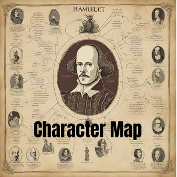 Preview of HAMLET CHARACTER MAP ISDD