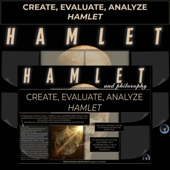 Preview of HAMLET | HAMLET GOOGLE SLIDES ASSIGNMENT