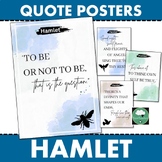 HAMLET QUOTE POSTERS Shakespeare's Hamlet Quotes