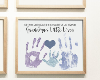 Complete My Family Handprint Frame Set | JPIN Supply