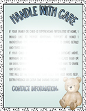 HANDLE WITH CARE CANVA EDITABLE