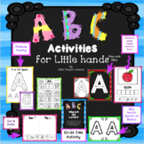 HANDS-ON LETTER & PHONICS WORKSHEETS & ACTIVITIES for pres