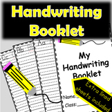 HANDWRITING BOOKLET! Alphabet tracing and writing sheets