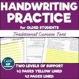 Cursive Handwriting Workbook for Older Students