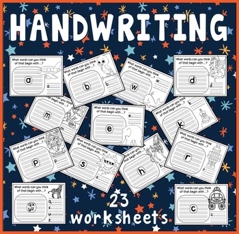 handwriting worksheets teaching resources english writing letters b w