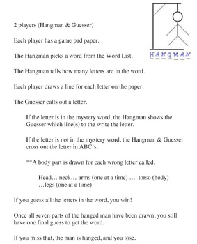 How to Play Hangman: 8 Simple Rules