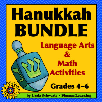 Preview of HANUKKAH BUNDLE • Language Arts & Math Activities