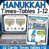 HANUKKAH THEME ACTIVITY: MULTIPLICATION (TIMES TABLES) BOO