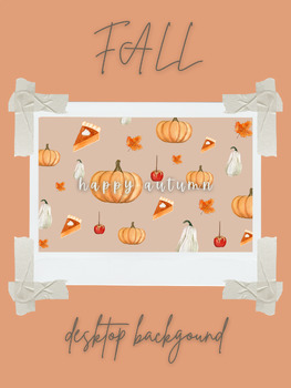 Preview of HAPPY AUTUMN // fall desktop background