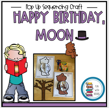 Preview of HAPPY BIRTHDAY, MOON SEQUENCING POP UP CRAFT