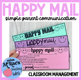HAPPY PARENT MAIL Classroom Management/ Parent Communication Notes GOOGLE SLIDES