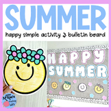 Smiley Face Bulletin Board | End of Year Activity | Smile 