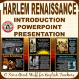 Harlem Renaissance Introduction Lesson PowerPoint Presenta