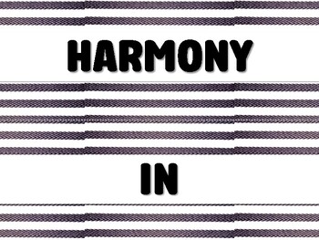 Preview of HARMONY IN DIVERSITY Black History Month Bulletin Board Decor Kit