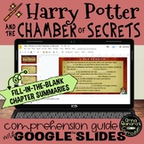 HARRY POTTER AND THE CHAMBER OF SECRETS Comprehension Guid