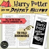 HARRY POTTER AND THE DEATHLY HALLOWS Comprehension Guide Tri-Fold Bookmarks