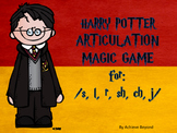 HARRY POTTER ARTICULATION GAME FOR SPEECH THERAPY