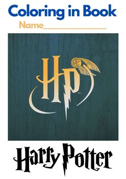 Preview of HARRY POTTER COLORING BOOK BUNDLES x5, Harry Potter, GRYFFINDOR, RAVENCLAW etc