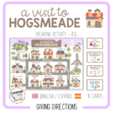 HARRY POTTER HOGSMEADE MAP - directions [English & Spanish]