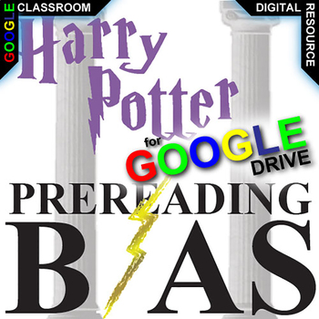 Preview of HARRY POTTER & SORCERER'S STONE PreReading Bias Activity DIGITAL Opinion