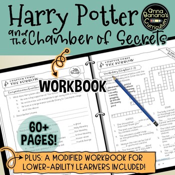 Preview of HARRY POTTER and the CHAMBER OF SECRETS WORKBOOK: Print Novel Study