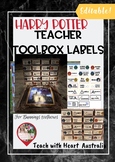 HARRY POTTER THEME- Teacher toolbox labels