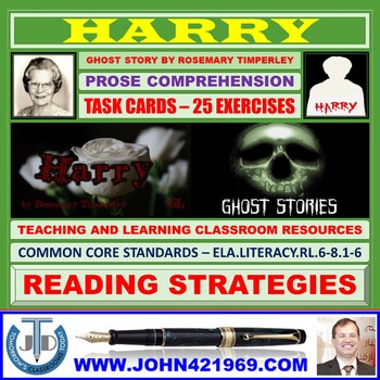 Preview of HARRY - STORY COMPREHENSION - TASKS AND EXERCISES