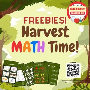Preview of HARVEST MATH TIME | BASIC MATH WORKSHEETS | PRACTEST