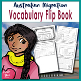 HASS Australian History Migration Vocabulary Flip Book