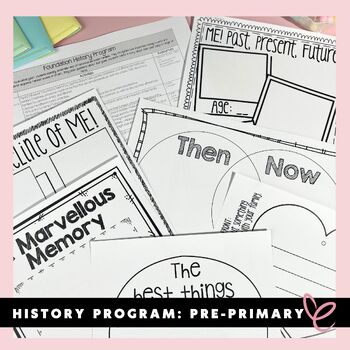 Preview of HASS | History Program: Pre-Primary | Then & Now