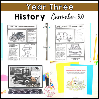 Preview of History Year 3 Australian Curriculum 9.0 HASS