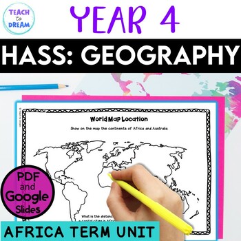 Preview of Year 4 Africa HASS Term Unit | Year 4 Australian Curriculum Digital