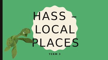 Preview of HASS Year 2 Connections to special places
