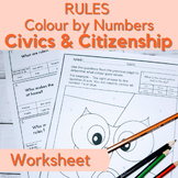 HASS Year 3 Civics and Citizenship Rules Worksheets