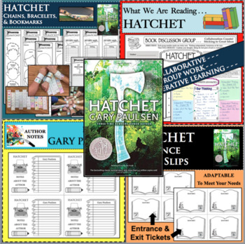 Preview of HATCHET BUNDLE Book Novel Study Activities