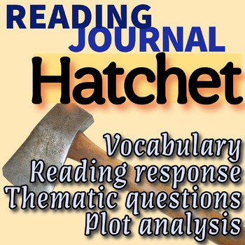 Preview of HATCHET Guided Summer Reading Journal! Upper ES, MS, grades 6-8