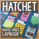 HATCHET Novel Unit Study | Interactive Notebook or Lapbook