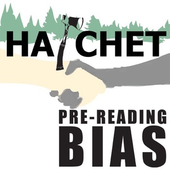 Preview of HATCHET PreReading Bias Discussion Activity Paulsen Prior Opinion Background