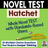HATCHET Test - Whole Novel Test with Standards-Based Stems