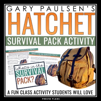 Hatchet Activities Worksheets Teachers Pay Teachers