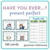 HAVE YOU EVER...? - conversation cards to practice present