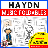 Music Composers: HAYDN Foldables: Music Listening Activities