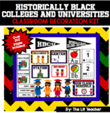 HBCU Class Decor Set Historically Black College and University