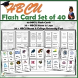 HBCU Flashcard Set - Featuring 20 HBCU with Logo and Information