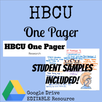 Preview of HBCU One Pager