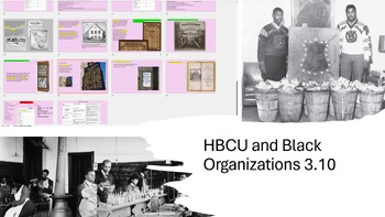 Preview of HBCUs and Black Organizations AP African American Studies Unit 3
