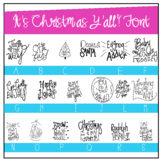 HD It's Christmas, Y'all! Font