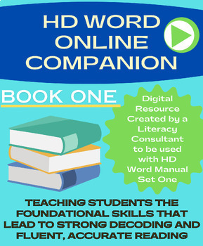Preview of HD Word Online Companion | Book One  | Science of Reading | Decoding | Google